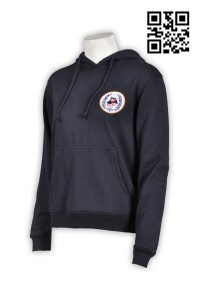 Z242 embroidered fleece hoodies ladies, tourism staff hoodies uniform, custom design hoodies